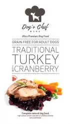 DOG’S CHEF Traditional Turkey with Cranberry