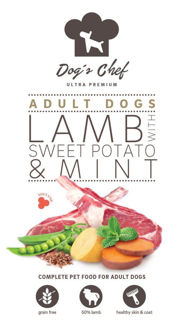 Dog's Chef LAMB WITH SWEET POTATO & MINT