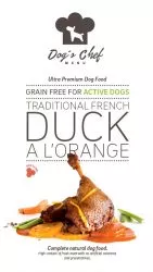 DOG’S CHEF Traditional French Duck a l’Orange ACTIVE DOGS