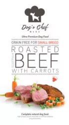 DOG’S CHEF Roasted Scottish Beef with Carrots SMALL BREED ACTIVE DOGS