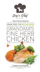 DOG’S CHEF Grandma’s Fine Herb Chicken ACTIVE DOGS